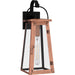 Myhouse Lighting Quoizel - CLN8407AC - One Light Outdoor Wall Mount - Carolina - Aged Copper