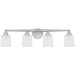 Myhouse Lighting Quoizel - CEC8632BN - Four Light Bath - Cecilia - Brushed Nickel