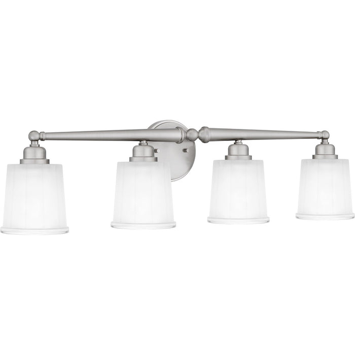 Myhouse Lighting Quoizel - CEC8632BN - Four Light Bath - Cecilia - Brushed Nickel