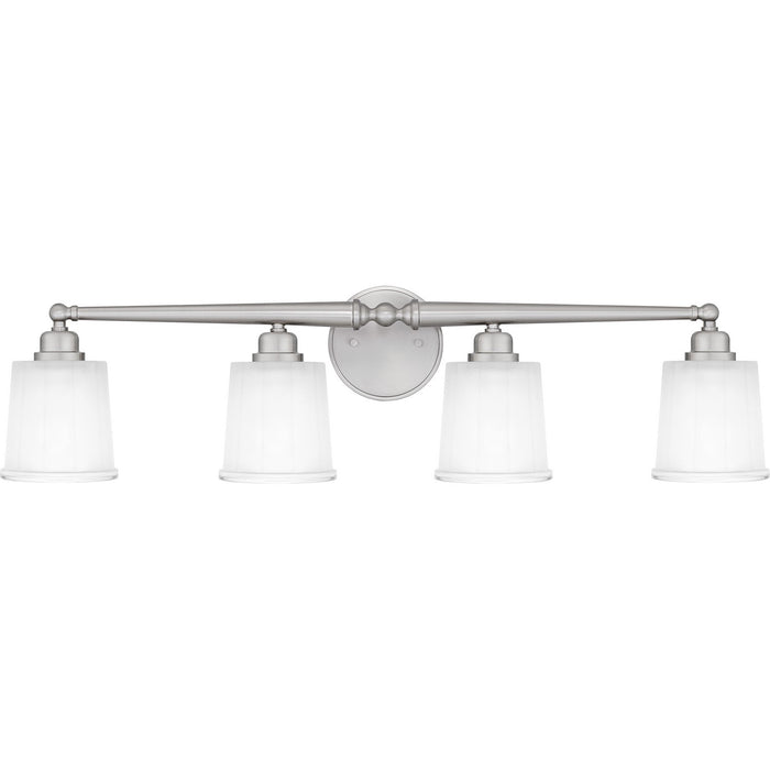 Myhouse Lighting Quoizel - CEC8632BN - Four Light Bath - Cecilia - Brushed Nickel