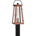 Myhouse Lighting Quoizel - CLN9007AC - One Light Outdoor Post Mount - Carolina - Aged Copper