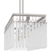 Myhouse Lighting Quoizel - CMI438BN - Four Light Linear Chandelier - Camilla - Brushed Nickel