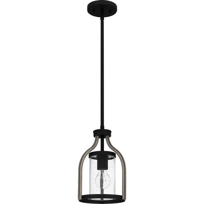 Myhouse Lighting Quoizel - CNE1508MBK - One Light Mini Pendant - Cornelia - Matte Black