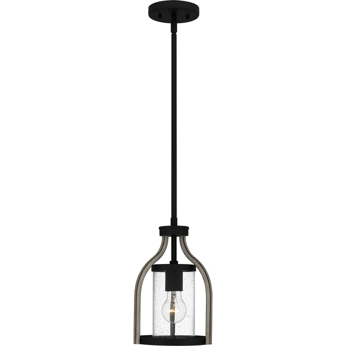 Myhouse Lighting Quoizel - CNE1508MBK - One Light Mini Pendant - Cornelia - Matte Black