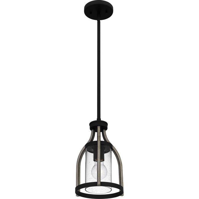 Myhouse Lighting Quoizel - CNE1508MBK - One Light Mini Pendant - Cornelia - Matte Black