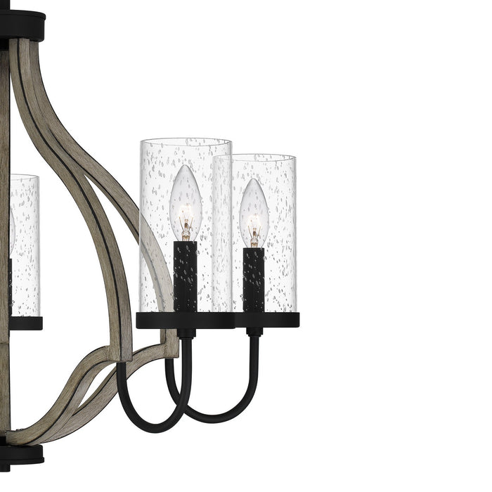 Myhouse Lighting Quoizel - CNE5026MBK - Five Light Chandelier - Cornelia - Matte Black