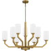 Myhouse Lighting Quoizel - CVR5034AB - Nine Light Chandelier - Cavalier - Aged Brass