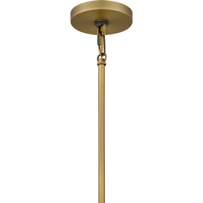 Myhouse Lighting Quoizel - CVR5034AB - Nine Light Chandelier - Cavalier - Aged Brass