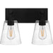 Myhouse Lighting Quoizel - DAC8615EK - Two Light Bath - Dacosta - Earth Black