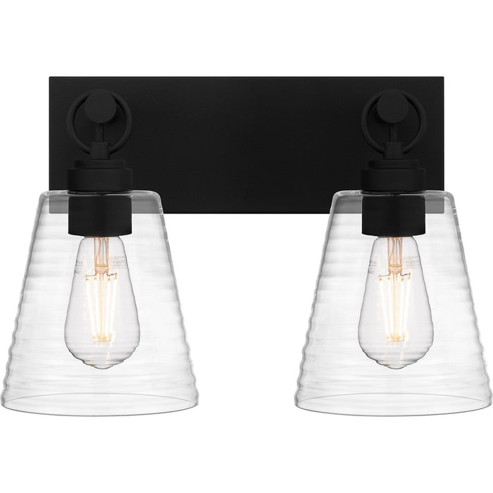 Myhouse Lighting Quoizel - DAC8615EK - Two Light Bath - Dacosta - Earth Black