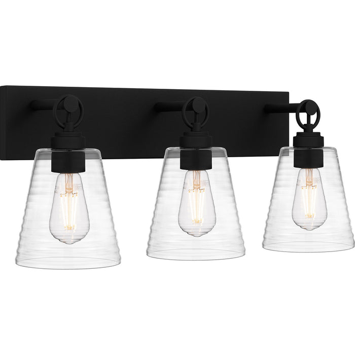 Myhouse Lighting Quoizel - DAC8624EK - Three Light Bath - Dacosta - Earth Black