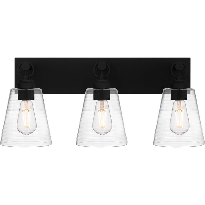 Myhouse Lighting Quoizel - DAC8624EK - Three Light Bath - Dacosta - Earth Black