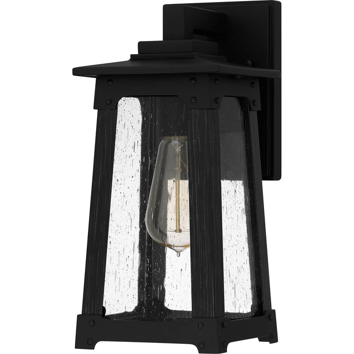 Myhouse Lighting Quoizel - DCH8405MBK - One Light Outdoor Wall Mount - Drescher - Matte Black