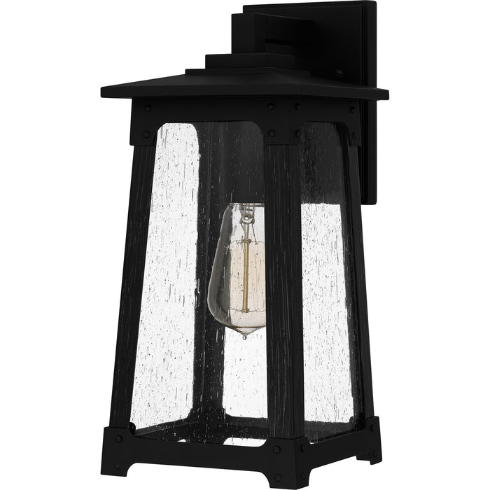 Myhouse Lighting Quoizel - DCH8406MBK - One Light Outdoor Wall Mount - Drescher - Matte Black