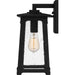 Myhouse Lighting Quoizel - DCH8406MBK - One Light Outdoor Wall Mount - Drescher - Matte Black