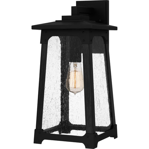 Myhouse Lighting Quoizel - DCH8408MBK - One Light Outdoor Wall Mount - Drescher - Matte Black