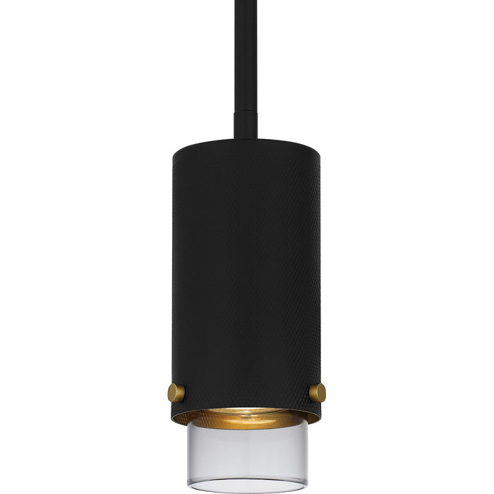 Myhouse Lighting Quoizel - EIO1503MBK - One Light Mini Pendant - Elio - Matte Black