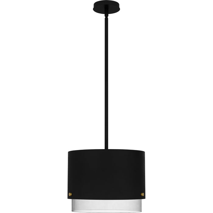 Myhouse Lighting Quoizel - EIO1814MBK - Three Light Pendant - Elio - Matte Black