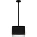 Myhouse Lighting Quoizel - EIO1814MBK - Three Light Pendant - Elio - Matte Black