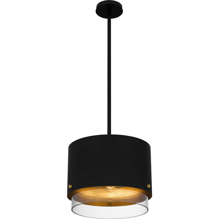 Myhouse Lighting Quoizel - EIO1814MBK - Three Light Pendant - Elio - Matte Black