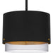 Myhouse Lighting Quoizel - EIO1814MBK - Three Light Pendant - Elio - Matte Black