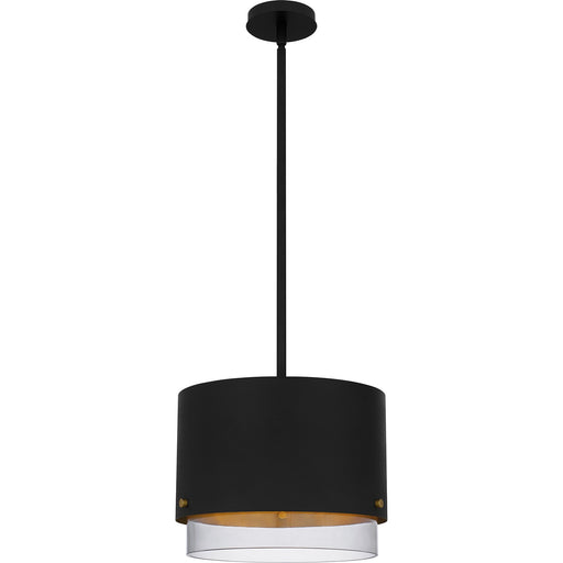 Myhouse Lighting Quoizel - EIO1814MBK - Three Light Pendant - Elio - Matte Black