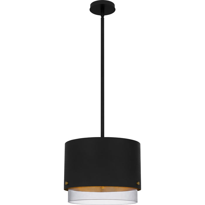 Myhouse Lighting Quoizel - EIO1814MBK - Three Light Pendant - Elio - Matte Black