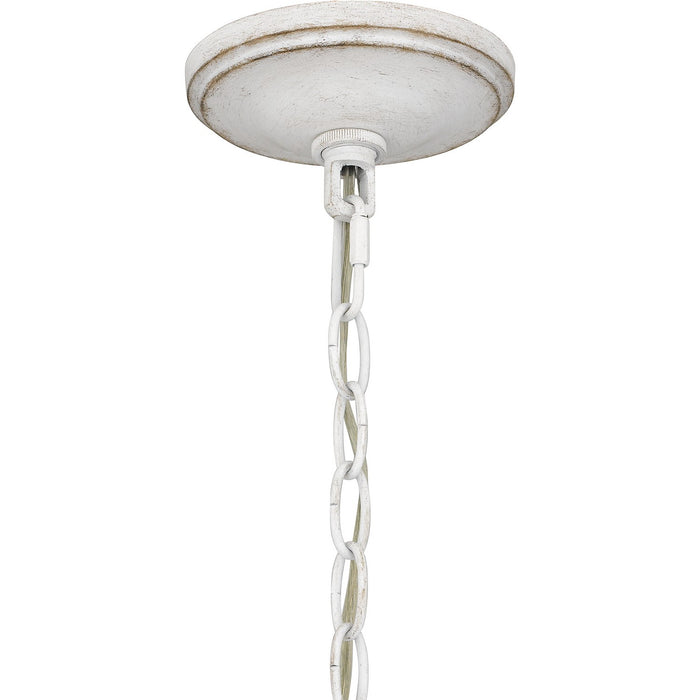 Myhouse Lighting Quoizel - FLA5026AWH - Five Light Chandelier - Flannery - Antique White