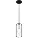 Myhouse Lighting Quoizel - FRB1505MBK - One Light Mini Pendant - Fairbanks - Matte Black