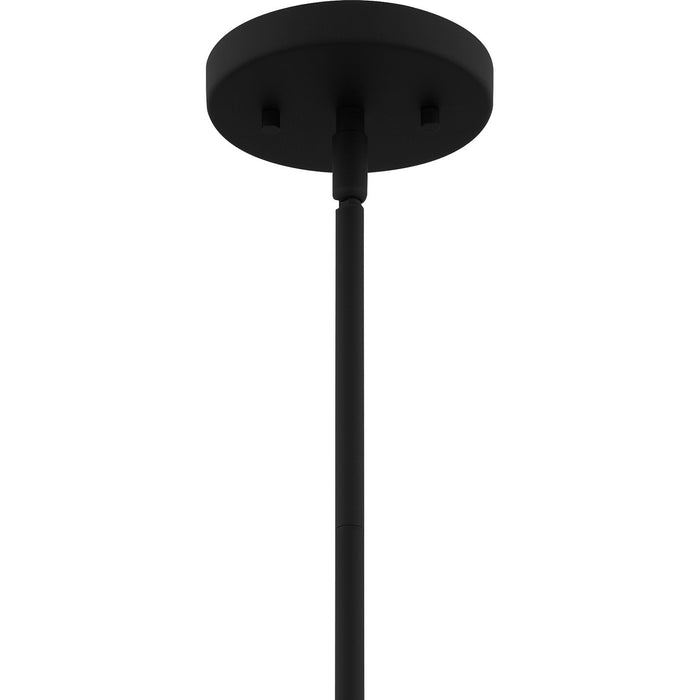 Myhouse Lighting Quoizel - FRB1505MBK - One Light Mini Pendant - Fairbanks - Matte Black