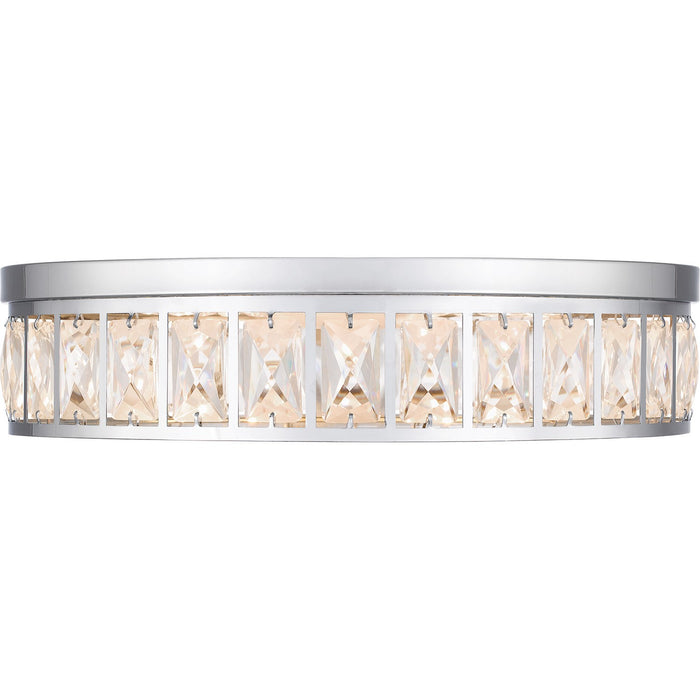 Myhouse Lighting Quoizel - GIB1615C - LED Flush Mount - Gibson - Polished Chrome