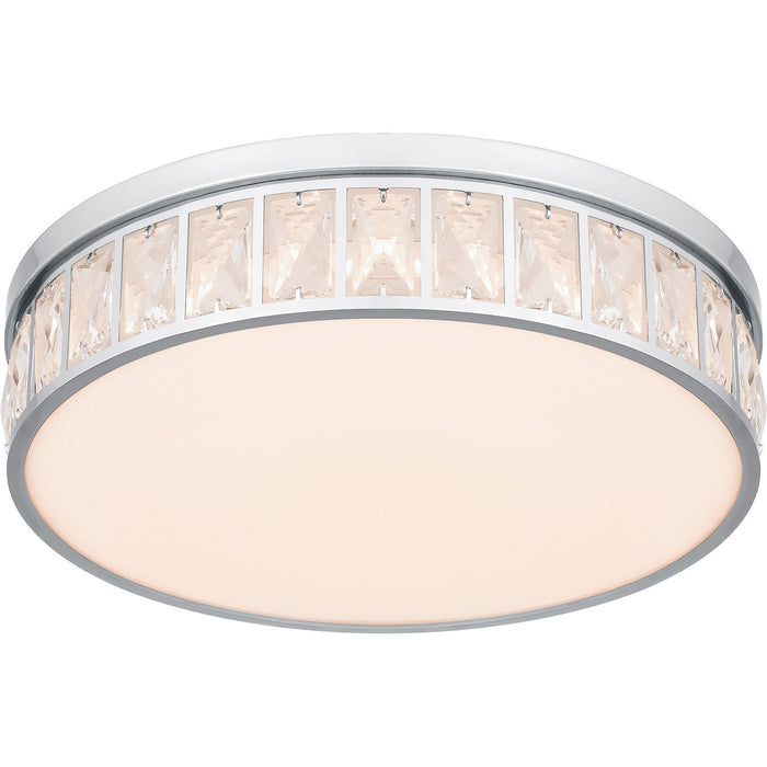 Myhouse Lighting Quoizel - GIB1615C - LED Flush Mount - Gibson - Polished Chrome