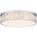 Myhouse Lighting Quoizel - GIB1615C - LED Flush Mount - Gibson - Polished Chrome