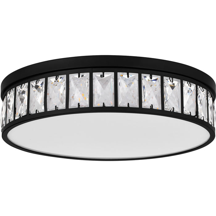 Myhouse Lighting Quoizel - GIB1615MBK - LED Flush Mount - Gibson - Matte Black