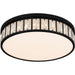 Myhouse Lighting Quoizel - GIB1615MBK - LED Flush Mount - Gibson - Matte Black