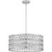 Myhouse Lighting Quoizel - GIB2820C - Four Light Pendant - Gibson - Polished Chrome