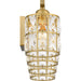 Myhouse Lighting Quoizel - GIB8630AB - Four Light Bath - Gibson - Aged Brass