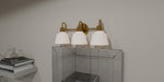 Myhouse Lighting Quoizel - HIN8622AB - Three Light Bath - Hinton - Aged Brass