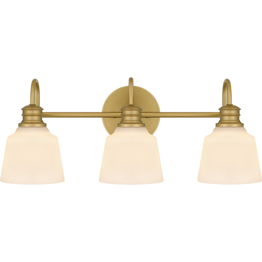 Myhouse Lighting Quoizel - HIN8622AB - Three Light Bath - Hinton - Aged Brass