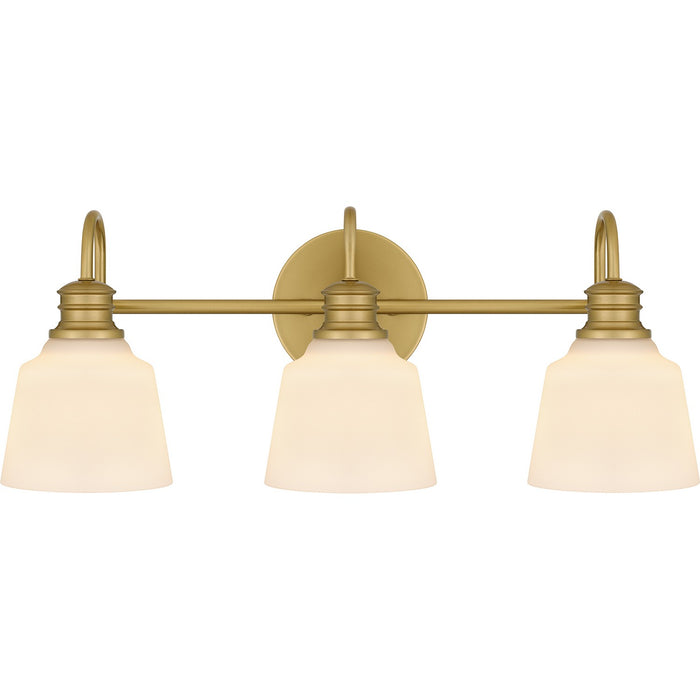 Myhouse Lighting Quoizel - HIN8622AB - Three Light Bath - Hinton - Aged Brass