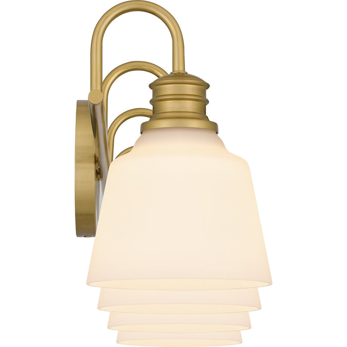 Myhouse Lighting Quoizel - HIN8630AB - Four Light Bath - Hinton - Aged Brass