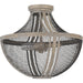 Myhouse Lighting Quoizel - HLE1715DGW - Two Light Semi Flush Mount - Hallie - Distressed Grey Wood