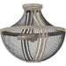 Myhouse Lighting Quoizel - HLE1715DGW - Two Light Semi Flush Mount - Hallie - Distressed Grey Wood