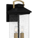 Myhouse Lighting Quoizel - HND8406EK - Two Light Outdoor Wall Mount - Henderson - Earth Black