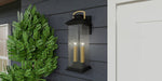 Myhouse Lighting Quoizel - HND8406EK - Two Light Outdoor Wall Mount - Henderson - Earth Black