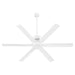 Myhouse Lighting Quorum - 10656-8 - 65" Patio Fan - Zeus - Studio White