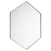 Myhouse Lighting Quorum - 13-2434-21 - Mirror - Hexagon Mirrors - Gold Finished