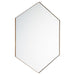 Myhouse Lighting Quorum - 13-2840-21 - Mirror - Hexagon Mirrors - Gold Finished