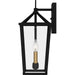 Myhouse Lighting Quoizel - HUL8407MBK - Two Light Outdoor Wall Mount - Hull - Matte Black