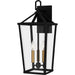 Myhouse Lighting Quoizel - HUL8409MBK - Three Light Outdoor Wall Mount - Hull - Matte Black